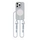 Case IPHONE 16 PRO Tech-Protect Magnecklace MagSafe Crayon gray 5906302311958