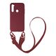 Θήκη Σιλικόνης με Strap CarryHang Sonique Xiaomi Redmi Note 8T Μπορντώ 5201101724511