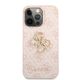 Guess Pouch for iPhone 13 Pro - Guess Leather 4G Metal Logo (GUHCP13L4GMGPI) - Pink 3666339024857 έως 12 άτοκες Δόσεις