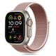 Strap for APPLE WATCH 6 / 7 / 8 / 9 / 10 / SE (40 / 41 / 42 MM) Tech-Protect Nylon Dusty Rose 5906302370689