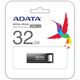 Adata Memory Stick 32GB - Adata (AROY-UR340-32GBK) - Metallic Black 4711085935458 έως 12 άτοκες Δόσεις