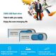 Adata Memory Stick 64GB - Adata (AC008-64G-RWE) - White / Blue 4713435791462 έως 12 άτοκες Δόσεις