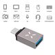 Fixed Adapter USB 3.0 to Type-C, 5Gbps, 2.4A, aluminum - Fixed (FIXA-UC-GR) - Grey 8591680117499 έως 12 άτοκες Δόσεις