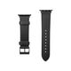 Fixed Strap for Apple Watch 1/2/3/3/4/4/5/5/5/6/6/7/8/7/8/9/10/SE/SE/SE 2/Ultra/Ultra 2 (42/44/45/46/49mm) - Fixed Leather Strap - Black 8591680131952 έως 12 άτοκες Δόσεις