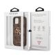 Guess Case for iPhone 12 / iPhone 12 Pro - Guess Hardcase 4G Big Metal Logo (GUHCP12M4GMGMGBR) - Brown 3666339004545 έως 12 άτοκες Δόσεις