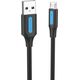 Kabel USB Vention USB-A - micro-B 0.5 m Czarny (COLBD)