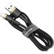 Kabel USB Baseus USB-A - Lightning 3 m Czarno-złoty (CALKLF-RV1) 6174341 6953156296329