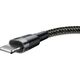 Kabel USB Baseus USB-A - Lightning 3 m Czarno-szary (6953156296305) 6174343 6953156296305