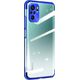 Hurtel Clear Color case żelowy pokrowiec etui z metaliczną ramką Xiaomi Redmi Note 10 5G / Poco M3 Pro niebieski 9791520 9145576232385