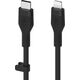 Kabel USB Belkin USB-C - Lightning 3 m Czarny (CAA009BT3MBK) 9858226 745883832071