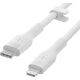 Kabel USB Belkin USB-C - Lightning 3 m Biały (CAA009BT3MWH) 9858229 745883832101