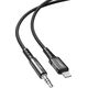 Kabel USB Acefast Lightning - mini Jack 3.5 mm 1.2 m Czarny (6974316280583) 10018020 6974316280583