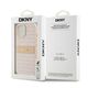 DKNY IPhone 15 Plus Case - DKNY Leather Mono Stripe & Metal Logo (DKHCP15MPRTHSLP) - Pink 3666339260682 έως 12 άτοκες Δόσεις