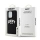 DKNY Case for iPhone 15 Pro - DKNY Hardcase Liquid Silicone White Printed Logo MagSafe (DKHMP15LSNYACH) - Black 3666339266714 έως 12 άτοκες Δόσεις