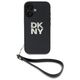 DKNY Case for iPhone 16 - DKNY Hardcase Wrist Strap Stock Logo (DKHCP16SPBSBSWSK) - Black 3666339334543 έως 12 άτοκες Δόσεις