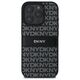 DKNY IPhone 16 Pro Max Hardcase - DKNY Leather Hardcase Texture Pattern Tonal Stripe (DKHCP16XPRTHSLK) - Black 3666339333331 έως 12 άτοκες Δόσεις