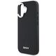 DKNY Case for iPhone 16 - DKNY Hardcase Plain Silver Logo MagSafe (DKHMP16SPSCMCLK) - Black 3666339333225 έως 12 άτοκες Δόσεις