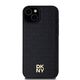 DKNY IPhone 15 Plus Case - DKNY Leather Monogram Pattern Metal Logo MagSafe (DKHMP15MPSHRPSK) - Black 3666339261528 έως 12 άτοκες Δόσεις