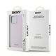 DKNY Case for iPhone 15 Pro Max - DKNY Hardcase Liquid Silicone Liquid Silicone Small Metal Logo MagSafe (DKHMP15XSMSMCHLP) - Pink 3666339265885 έως 12 άτοκες Δόσεις