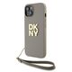 DKNY Case for iPhone 15 - DKNY Hardcase Wrist Strap Stock Logo (DKHCP15SPBSBSWSE) - Beige 3666339264871 έως 12 άτοκες Δόσεις