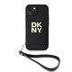 DKNY Case for iPhone 15 Plus - DKNY Hardcase Wrist Strap Stock Logo (DKHCP15MPBSWSK) - Black 3666339264741 έως 12 άτοκες Δόσεις