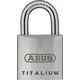 Abus ABUS Titalium-Vorhängeschloss verschieden schliessend 20mm 13332983 4003318558788