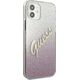 Guess Etui Guess GUHCP12SPCUGLSPI Apple iPhone 12 mini różowy/pink hardcase Glitter Gradient Script