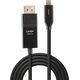 Kabel USB Lindy USB-C - DisplayPort 3 m Czarny (43303)