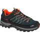 Buty trekkingowe męskie CMP Rigel Low Trekking Shoe Wp Petrolio/Orange Fluo r. 41 (3Q13247-08FF)