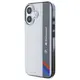 BMW BMHCP16M23HTFEG Apple iPhone 16 Plus hardcase Motorsport IML Vertical Stripe grey