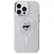 Karl Lagerfeld KLHMP14XHLSCHH Apple iPhone 14 Pro Max hardcase IML Metal Choupette Head MagSafe white