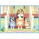 Trefl PUZZLE 4w1 Bluey i jego świat 34637