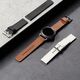 Ringke Strap for Fossil Hybrid 24mm / Mobvoi TicWatch Pro 5 / Suunto 9 / Suunto 9 Baro / Suunto D5 - Ringke Leather One Basic Bold - White 8800274965928 έως 12 άτοκες Δόσεις