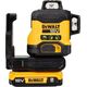 Dewalt DEWALT.LASER LINIOWY 18V 3X360 1x2,0Ah DCLE34031D1