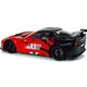 LeanToys Auto Sportowe Wyścigowe R/C 1:18 Corvette C6.R Czerwony 2.4 G Światła