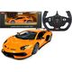 Auto R/C Lamborghini Aventador Rastar 1:14 Pomarańczowy Rastar