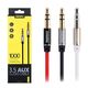 JACK-JACK CABLE 3.5mm 1M REMAX black 6954851221616