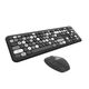 Wireless keyboard + mouse set MOFII 666 2.4G (Black) 6950125749053