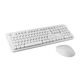 Wireless keyboard + mouse set MOFII Sweet 2.4G (white) 6950125747134