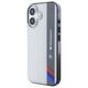 Original Case IPHONE 16 PLUS BMW Hardcase Motosport IML Vertical Stripe (BMHCP16M23HTFEG) gray 3666339325459