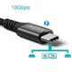 Choetech XCC-1007 USB-C/USB-C 3.2 Gen 2 Cable 100W PD 2m black