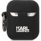 Karl Lagerfeld Etui Karl Lagerfeld KLA2RUNIKK Apple AirPods 2/1 cover czarny/black Silicone Karl Head 3D