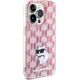 Karl Lagerfeld Karl Lagerfeld KLHCP15XHNCMKLP iPhone 15 Pro Max 6.7" różowy/pink hardcase Monogram Choupette