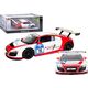 Auto R/C 1:24 Zdalnie Sterowane Sportowe AUDI R8 LMS Białe Rastar