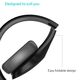 Motorola Bluetooth Wireless Over-ear Headsets, Alexa, Siri, Foldable - Motorola Sound Moto (XT500) - Black 5055374709986 έως 12 άτοκες Δόσεις