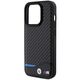 BMW BMHMP15X22NBCK Apple iPhone 15 Pro Max hardcase Leather Carbon MagSafe black