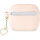 Guess Etui ochronne Silicone Charm Collection do AirPods 3 GUA3LSCHSP różowe