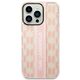 Karl Lagerfeld KLHCP14LHKLSPCP Apple iPhone 14 Pro hardcase pink Mono Vertical Stripe