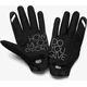 100% Rękawiczki 100% BRISKER Youth Glove black grey roz. M (długość dłoni 149-159 mm) (NEW)