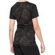 100% Koszulka damska 100% AIRMATIC Women's Jersey krótki rękaw black floral roz. L (NEW 2021)